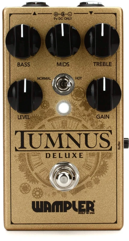 Wampler Tumnus Deluxe Overdrive & Boost Guitar Effects Pedal
