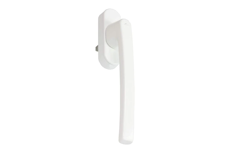 Roto Original Line TS7442 Patio Z Handle with Logo, Traffic White, Pin Length 35 mm, 25 x 3.6 x 6.7 mm