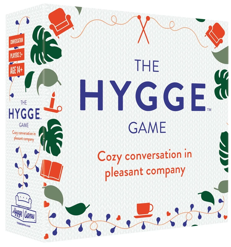 The Hygge Game 21071" Cozy Conversation in Pleasant Company Card Game, for 14 years to 99 years - Image 1