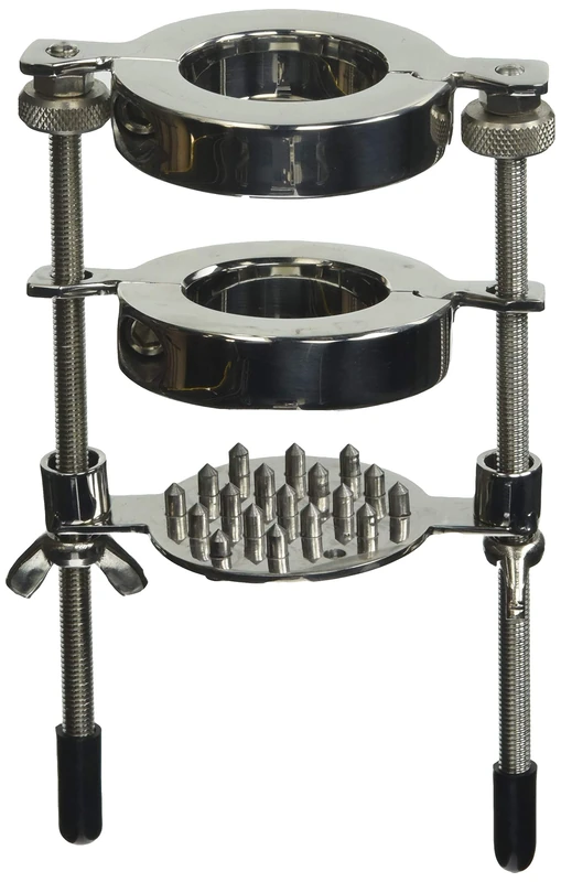 Stainless Steel Spiked CBT Ball Stretcher and Crusher