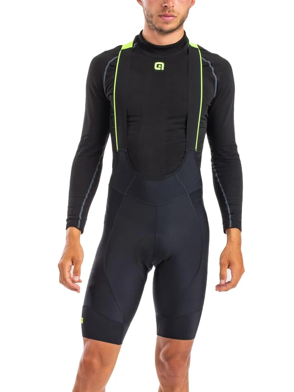 Alé Men's R.EV1 Clima Winter Bib Shorts, Black, XL