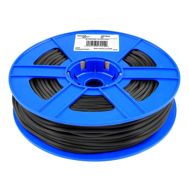 Prime Line MP7944 Screen Retainer Spline, .185-in(3/16-in), Black, 1 Roll of 250 ft - Image 1