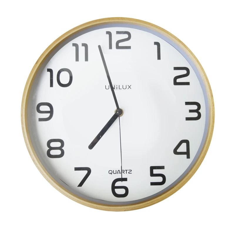 Unilux Baltic Wall Clock 31.5 cm Wood
