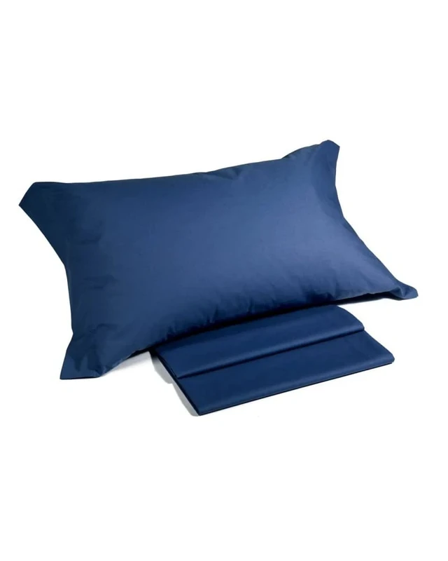 Caleffi - Double Bed Set with Double Bed Sheets 100% Cotton 240 x 285 cm, Double Fitted Sheet 180 x 200 cm for Mattress 28 cm High, 2 Pillow Cases for Bed 50 x 80 cm