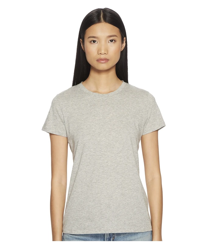 Vince Women's Essential Crew Heather Grey Medium