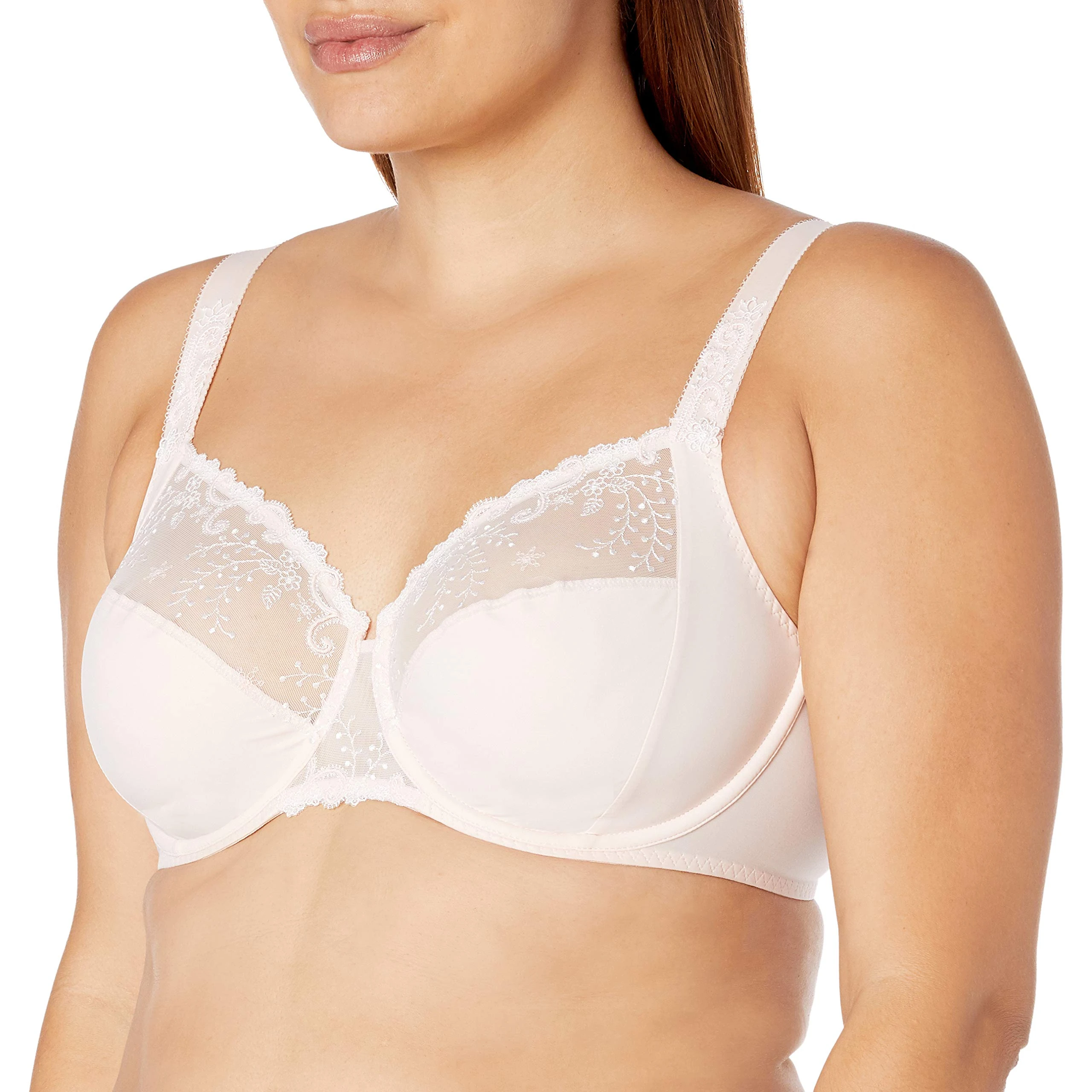 Simone Perele Women's Delice Full-Cup Bra Coverage, Blush, 36DD