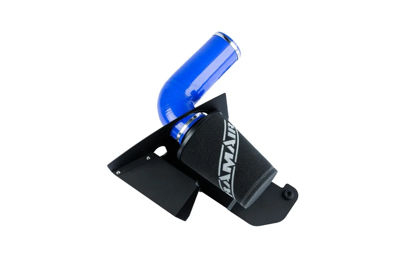 ramair Filter JSK-123-BL EA888 2.0TFSI Silicone Heat Shield Air Filter Induction Kit, Blue