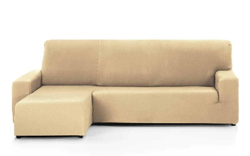 Martina Home Tunez Sofa Cover For Chaise Longue, 32 x 17 x 42 cm Short Left Arm (Front View) 32x17x42 cm Mink