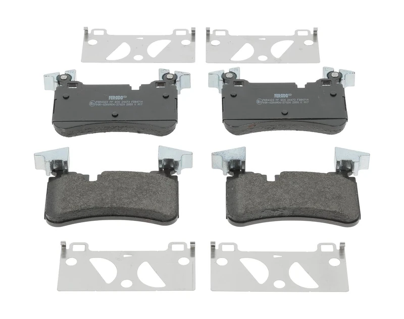 FERODO Brake Pads | FDB4714 | OE-Matching Quality | Eco-Friction Fuse+ Technology | Pack of 4