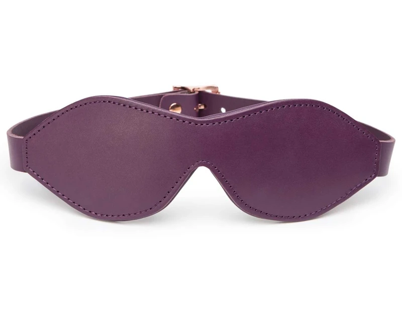 Fifty Shades Freed Cherished Collection Leather Blindfold - Image 1