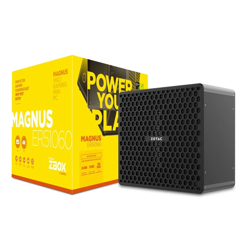 Zotac All-in-One Desktop PC - (Black) (Intel AMD Ryzen 5 1400 3.2 GHz, 8 GB RAM, 1 TB HDD, NVIDIA GeForce GTX 1060 3GB GDDR5 192-Bit Graphics Card, Windows 10)