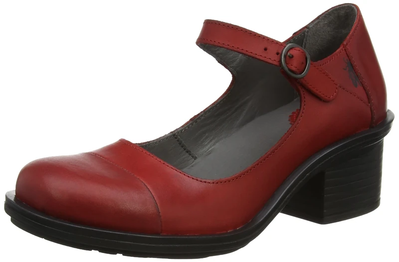 Fly London Women's CODY877FLY Closed Toe Heels, Red 008), 5 (38 EU) - Image 1
