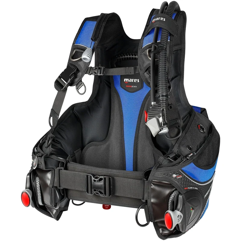 Mares PRESTIGE SLS Diving vest Unisex-Adult M Blue/Black