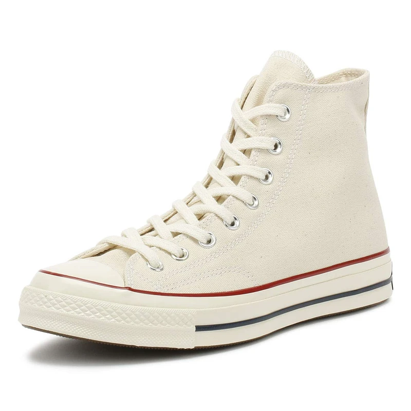 Converse Unisex Chuck 70 Classic High Top Sneaker, Parchment/Garnet/Egret, 6 UK Multi