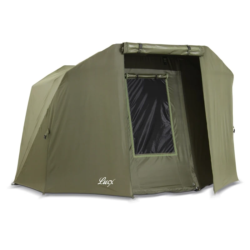 Lucx® Winterskin Overwrap Skin for Bivvy Coon Carp Tent 1 to 2 Man (No Tent Only Throw), Olive Green