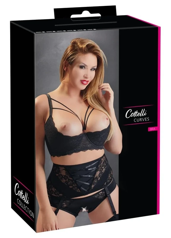 Cottelli Collection Plus 22209381441 Shelf Bra, 90D