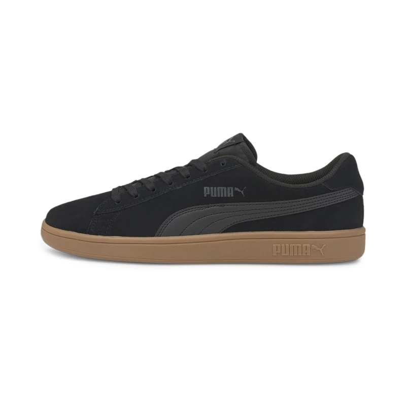 Puma Smash V2, Unisex Adults’ Low-Top Sneakers, Black (Puma Black-Puma 15), 10.5 UK (45 EU)