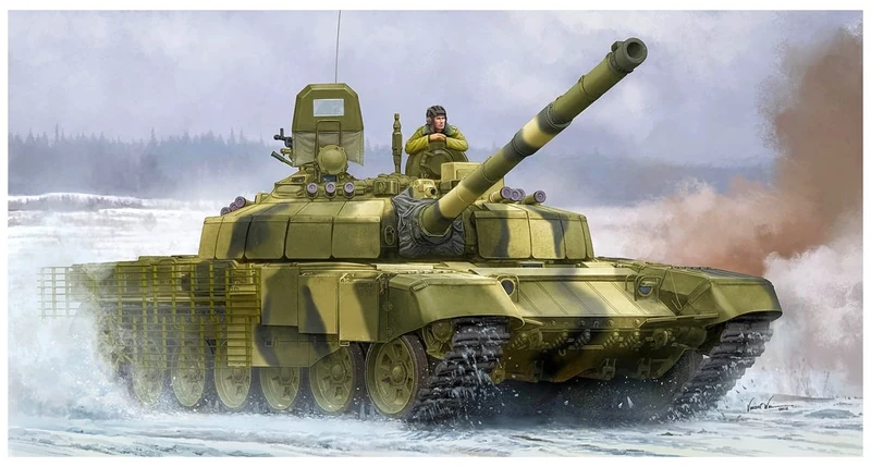 Trumpeter 1:35 - Russian T-72 B2 Main Battle Tank