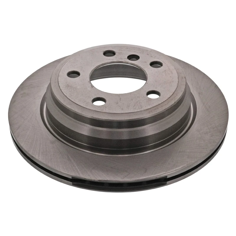 febi bilstein 43868 Brake Disc Set (2 Brake Disc) rear, internally ventilated, No. of Holes 5