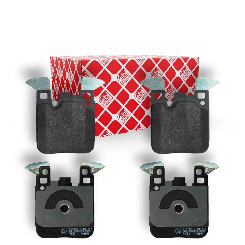 febi bilstein 16909 Brake Pad Set, 1 unit