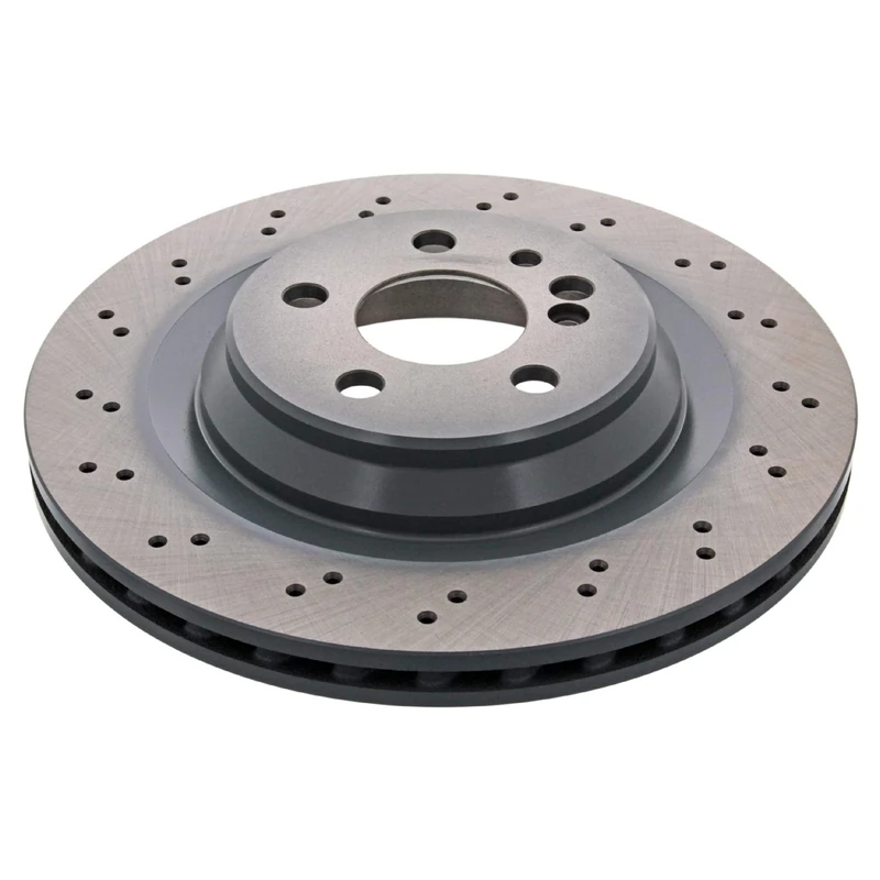 febi bilstein 43943 Brake Disc (1 Brake Disc) rear, perforated / internally ventilated, No. of Holes 5