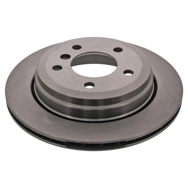 febi bilstein 43857 Brake Disc Set (2 Brake Disc) rear, internally ventilated, No. of Holes 5
