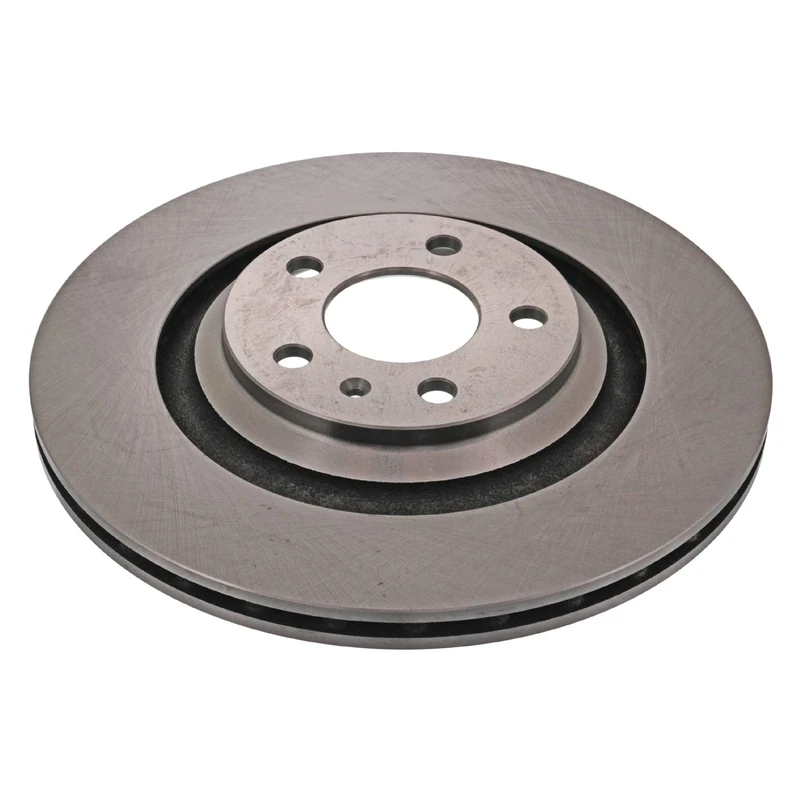 febi bilstein 43909 Brake Disc Set (2 Brake Disc) rear, internally ventilated, No. of Holes 5