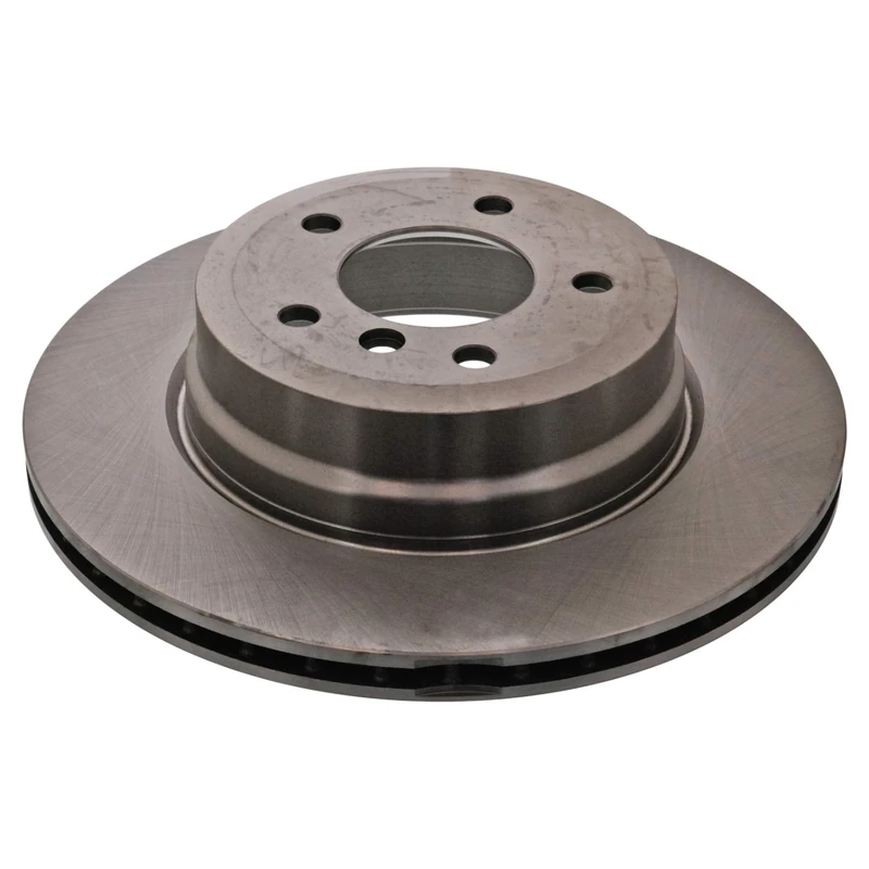 febi bilstein 43914 Brake Disc Set (2 Brake Disc) rear, internally ventilated, No. of Holes 5