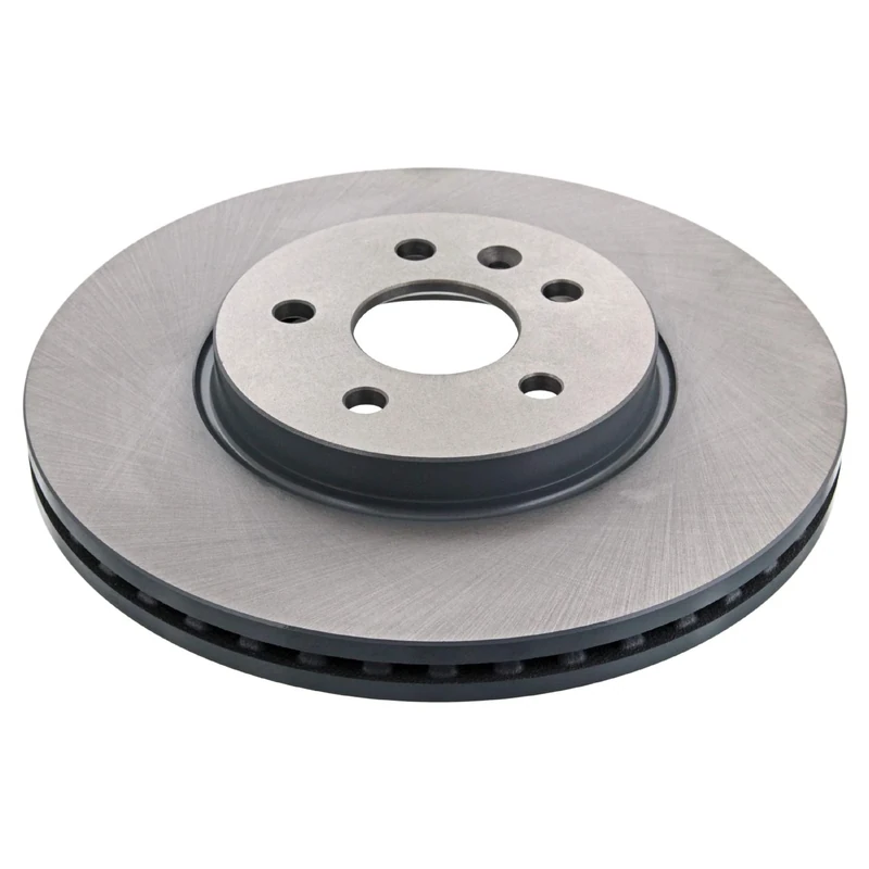 febi bilstein 43987 Brake Disc Set (2 Brake Disc) front, internally ventilated, No. of Holes 5