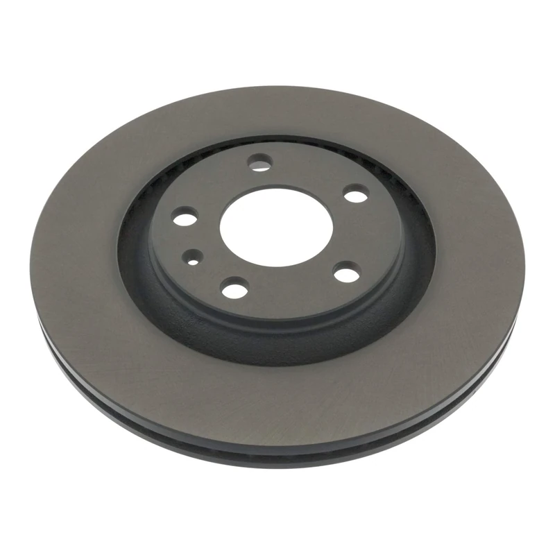 febi bilstein 43908 Brake Disc Set (2 Brake Disc) rear, internally ventilated, No. of Holes 5