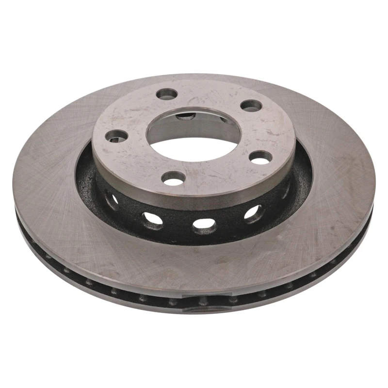 febi bilstein 43869 Brake Disc Set (2 Brake Disc) rear, internally ventilated, No. of Holes 5