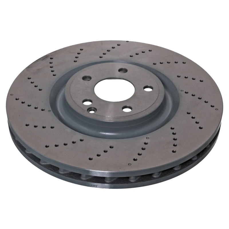 febi bilstein 44085 Brake Disc (1 Brake Disc) front, perforated / internally ventilated, No. of Holes 5