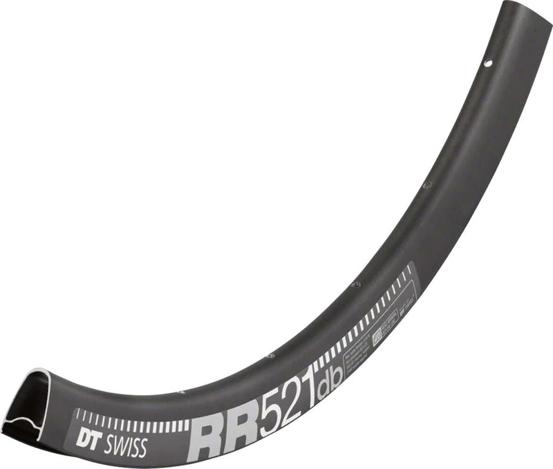 DT Swiss RR 521 DB SBWT 32 hole Presta-drilled disc brake black