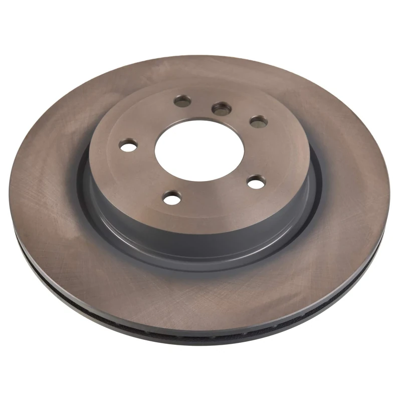 febi bilstein 43906 Brake Disc Set (2 Brake Disc) rear, internally ventilated, No. of Holes 5
