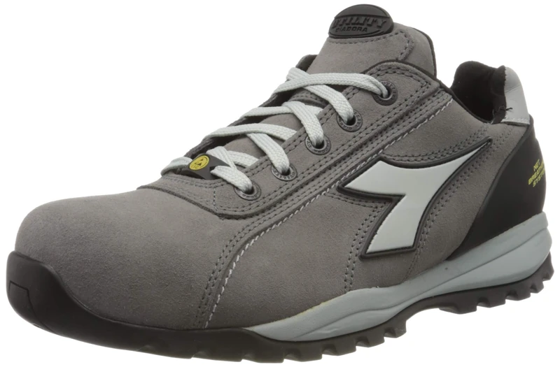 Diadora 173529-75066-37 Glove Net Low S3 HRO SRA ESD, 75066 Grey Wind