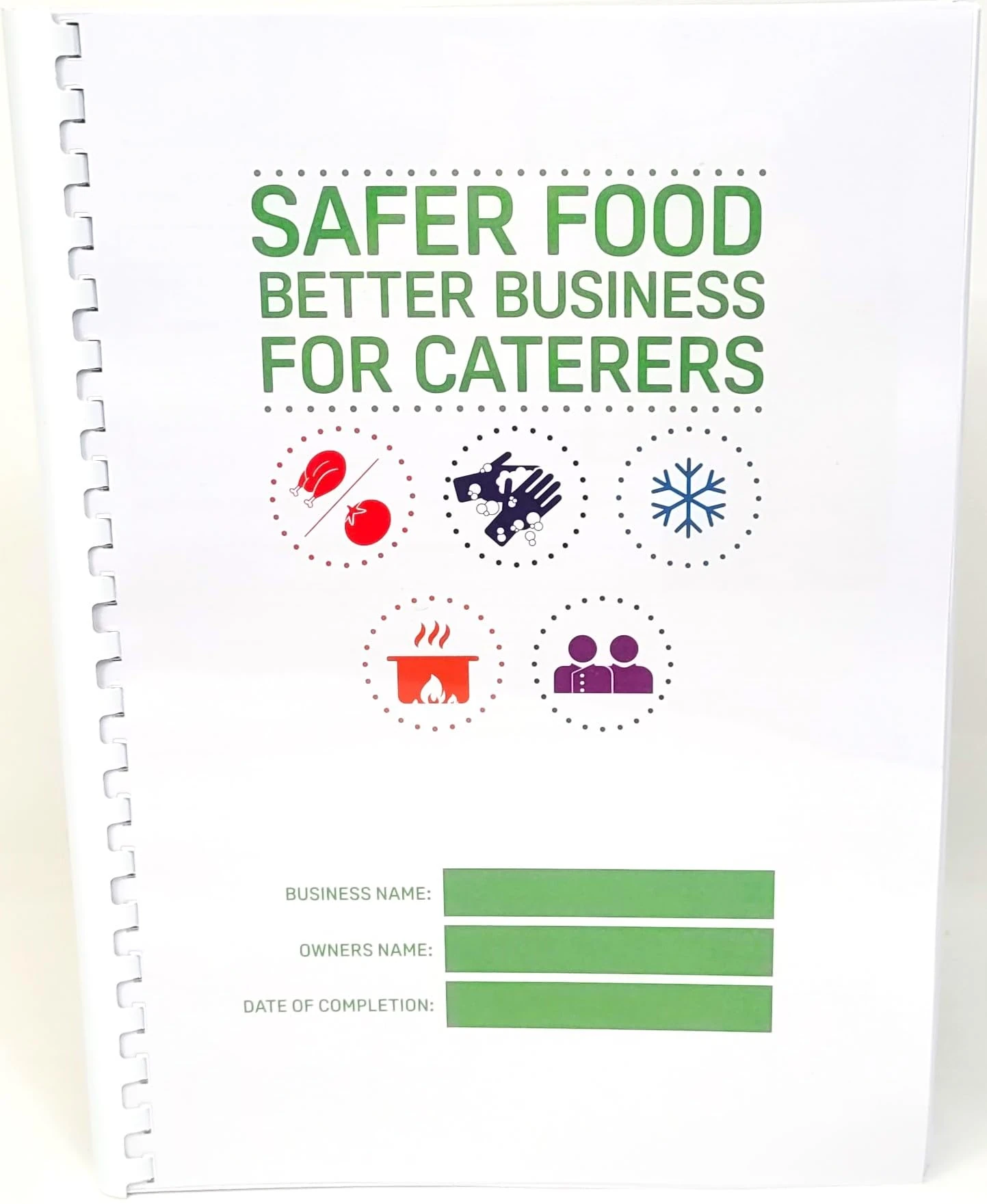 Updated 2025 Safer Food Better Business For Caterers Restaurants Takeaways Bistro's Pubs Cafes and Small Catering Businesses SFBB + 13 Month Diary