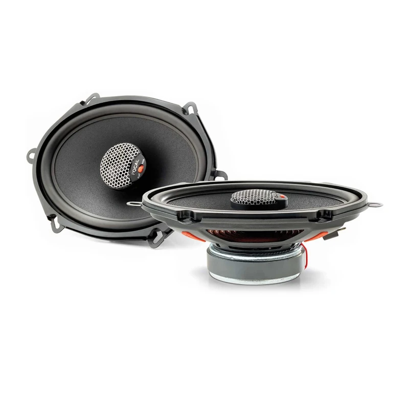 Focal ICU570 Universal 5x7-inch Car Audio Coaxial Speakers, Black