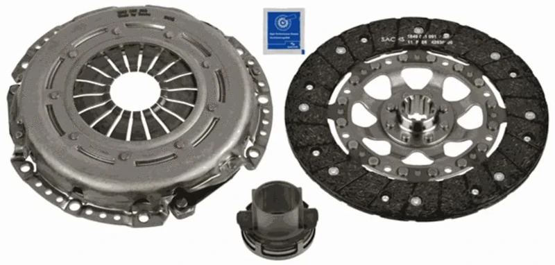 SACHS 3000 970 093 Clutch Kit for BMW 3 Coupe (E46) 1998-2006 and Other Vehicles