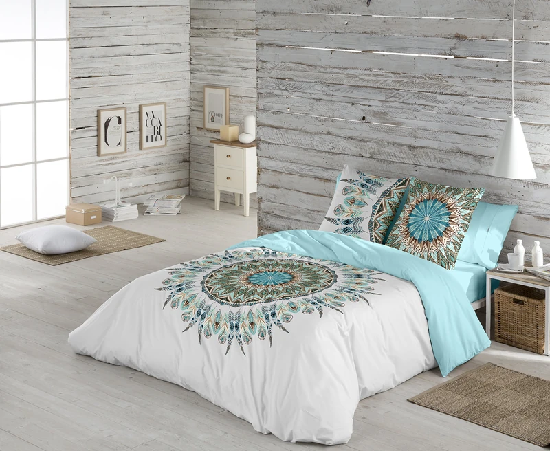 LA Casita de Daniela 181558 Esma Duvet Cover Set for 135 cm Bed