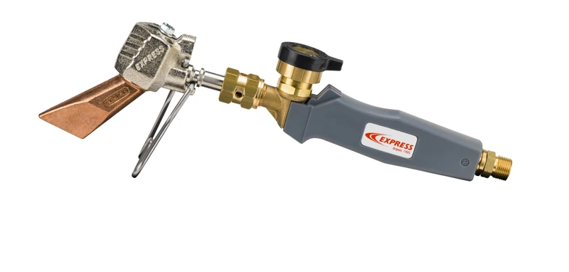 Express, 60278, Soldering Iron, Gas Blowtorch, Contains Lance with Purlin, Handle with Turning Coupling 3/8th Entry Left, Roofing Use, Suitable for Zinc, Copper, Stainless Steel, Pre-Patinated Zinc, - Image 1