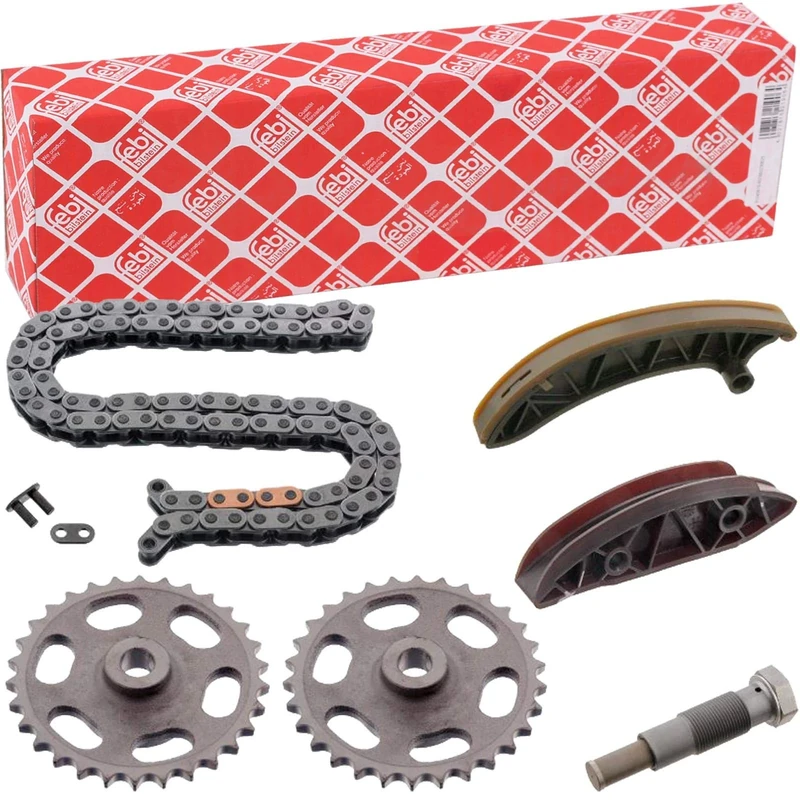 febi bilstein 49571 Timing Chain Kit for camshaft, TRITAN®-coated, pack of one