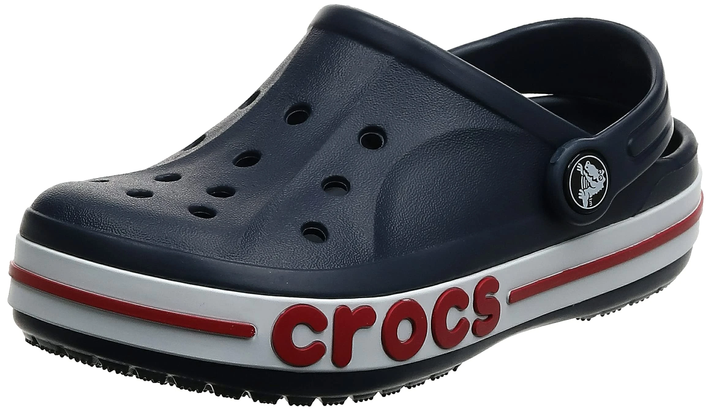 Crocs Unisex Bayaband Clog, Navy Pepper, 6 UK Men/ 7 UK Women