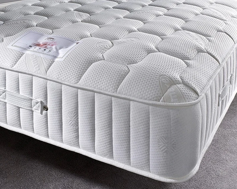 Bed Centre 3500 Sovereign Small Single Mattress – 75x190cm | Gel Memory Foam & Pocket Springs | Pressure Relief Foam | Medium Firm Hybrid | Rolled & Boxed | Hypoallergenic | UK Made