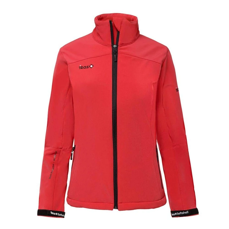IZAS Ladies Gael Softshell Jacket Red XS