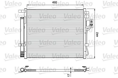 Valeo Condenser, Air Conditioning 814404