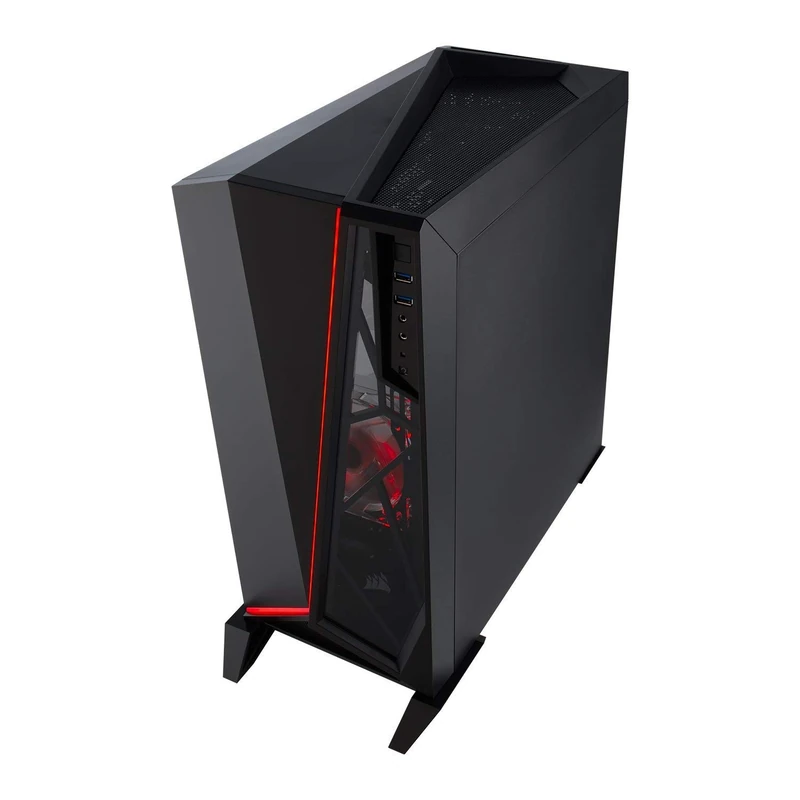 Corsair CC-9011121-WW Carbide SPEC-OMEGA Tempered Glass Mid-Tower ATX Gaming Case - Black
