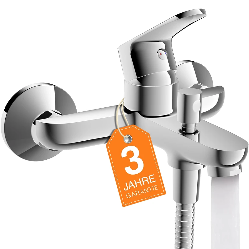 EISL Claudio NI023CALCR Chrome Connection Diverter Between Bath Spout and Shower Single-Lever Mixer Tap