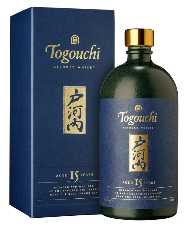 Togouchi 15 Year Old Japanese Whisky 70cl 43.8