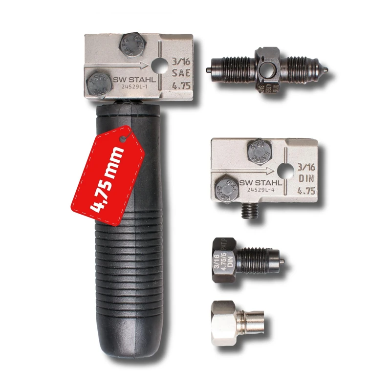 SW-Stahl 24529L Flaring Tool for SAE and DIN for 4.75 mm Brake Distance