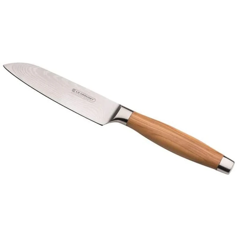 LE CREUSET Santoku Knife 13 cm Olive Wood Handle, 98000213000200